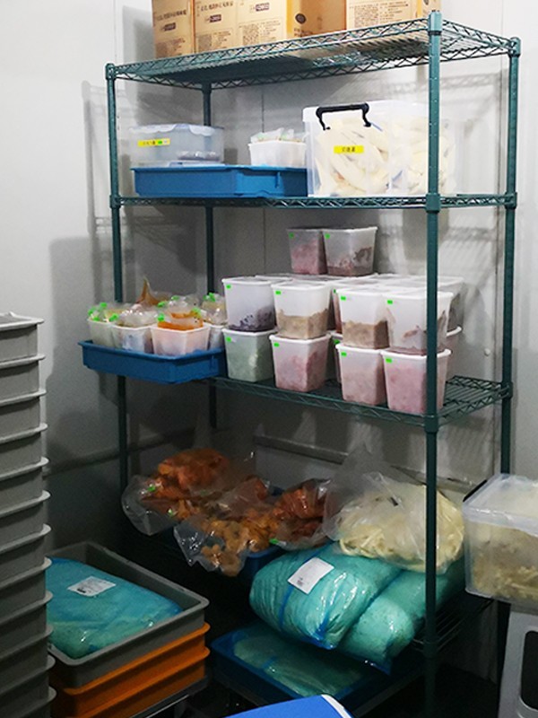 冷庫(kù)食品冷鏈金屬防銹貨架